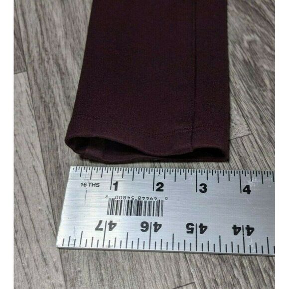 (3/$35) Rewind Stretchy Burgundy Red Pants - Picture 11 of 11
